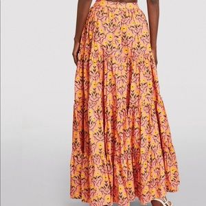 Agua by Agua Bendita floral print maxi skirt